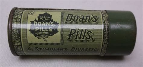 doan s pills ebay metal box|Vintage Doans Pills Round Metal Tin Container Pill Box .